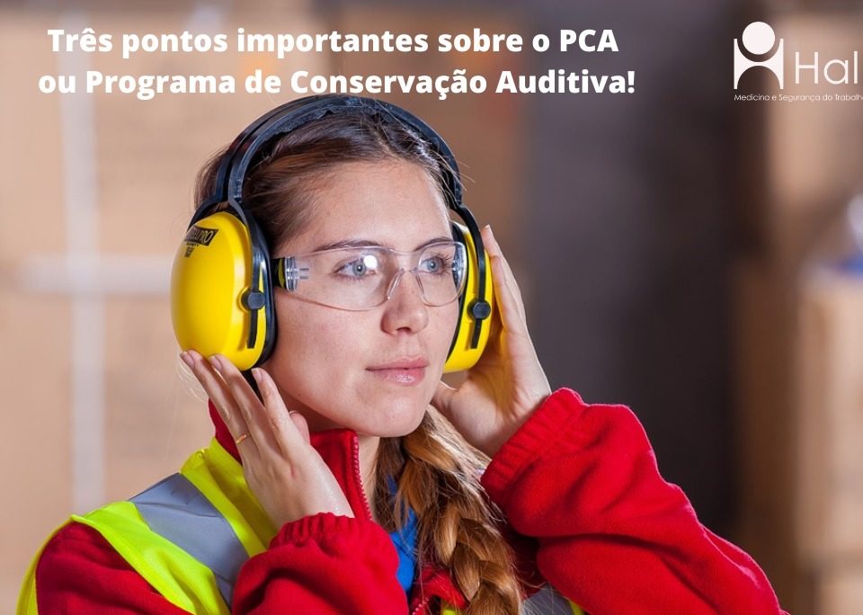 pontos importantes sobre o PCA ou Programa de Conservação Auditiva